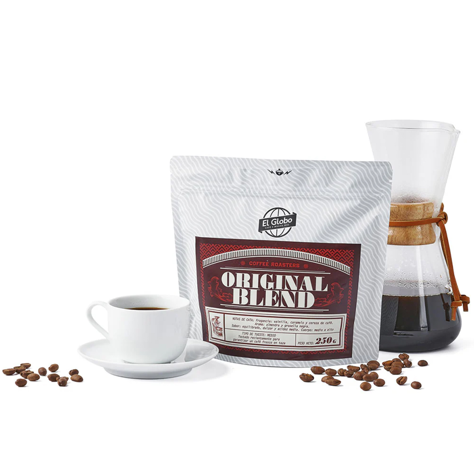 kawa ziarno EL GLOBO Original Blend 100% ARABICA - obrazek 3