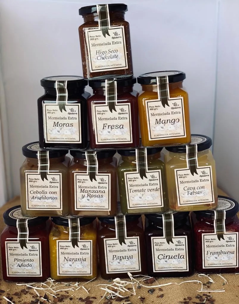 APISIERRA Konfitura naturalna z suszonych fig i czekolady - obrazek 3