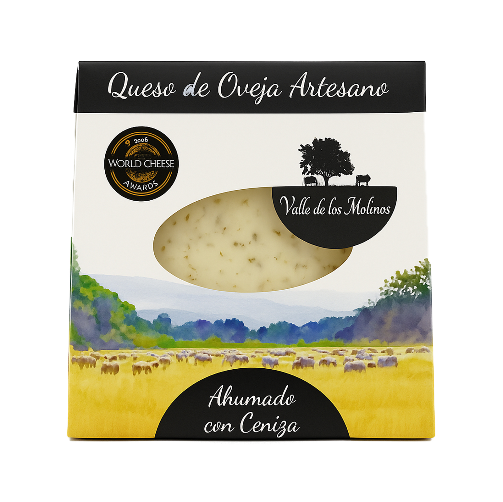 Valle de los Molinos - ser owczy wędzony w popiole typu Manchego 6 m-cy