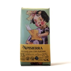 APISIERRA czekolada GORZKA Z BANANEM