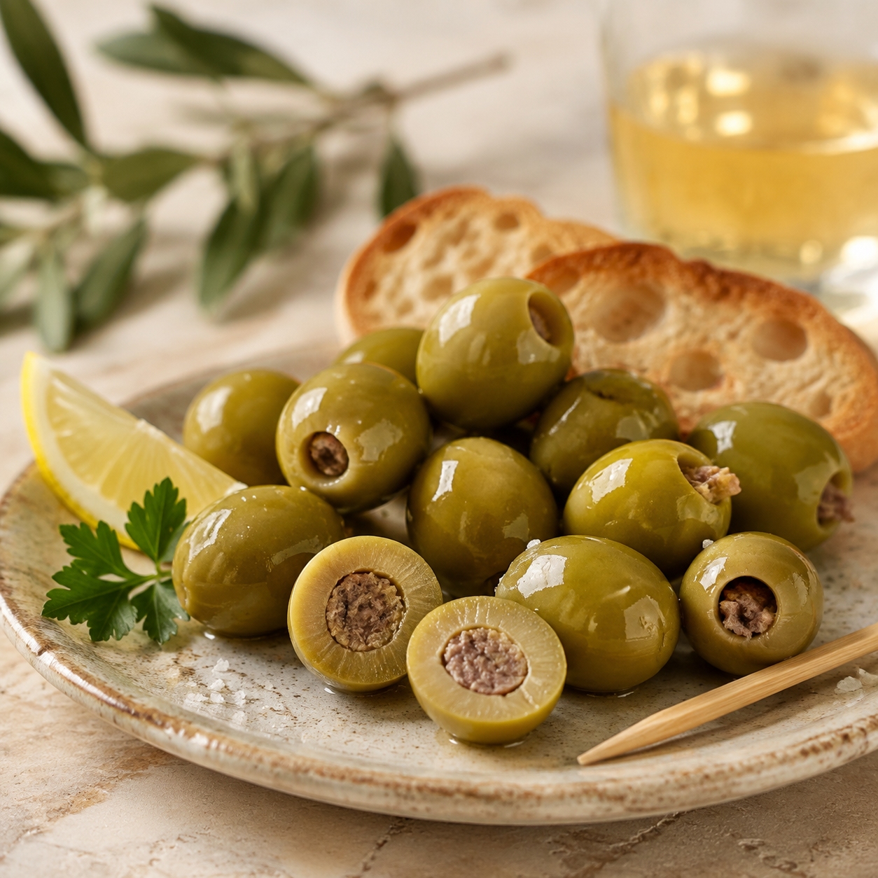 La Explanada – zielone oliwki z anchois - obrazek 2